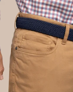 Flash Sale Southern Tide Sullivan Five Pocket Pant Hazelnut Khaki