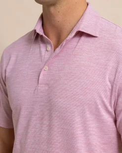 Cheap Southern Tide Team Colors Driver Spacedye Polo Shirt