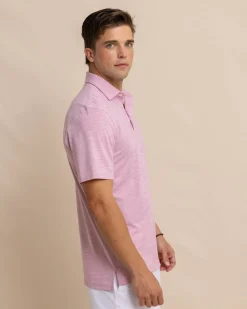 Cheap Southern Tide Team Colors Driver Spacedye Polo Shirt