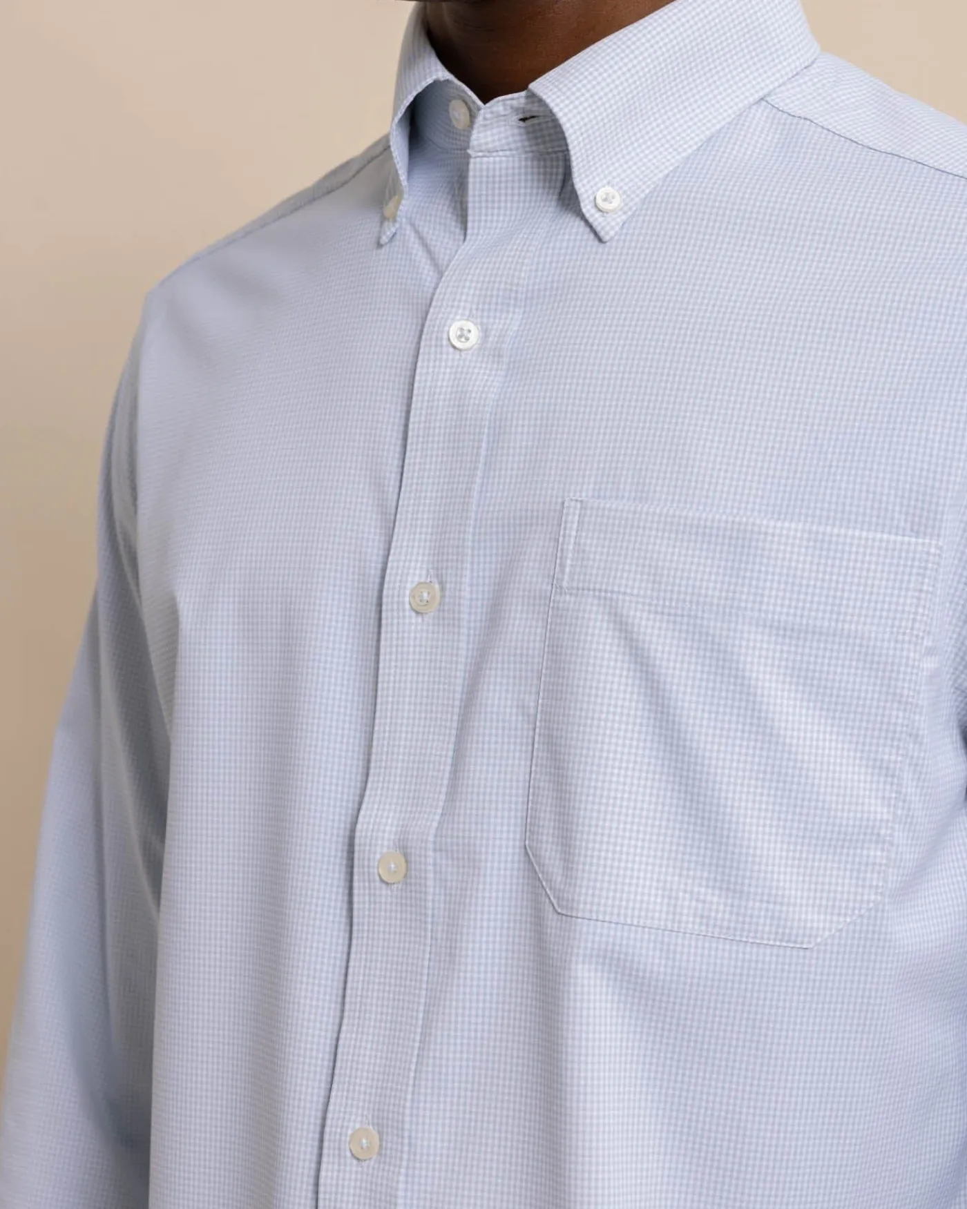 Cheap Southern Tide Team Colors Gingham Intercoastal Sport Shirt