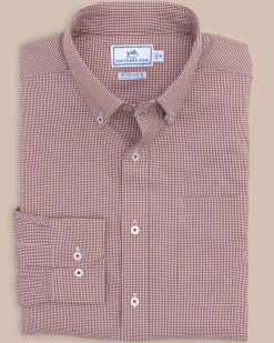 Cheap Southern Tide Team Colors Gingham Intercoastal Sport Shirt
