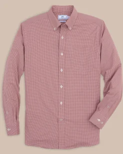 Cheap Southern Tide Team Colors Gingham Intercoastal Sport Shirt