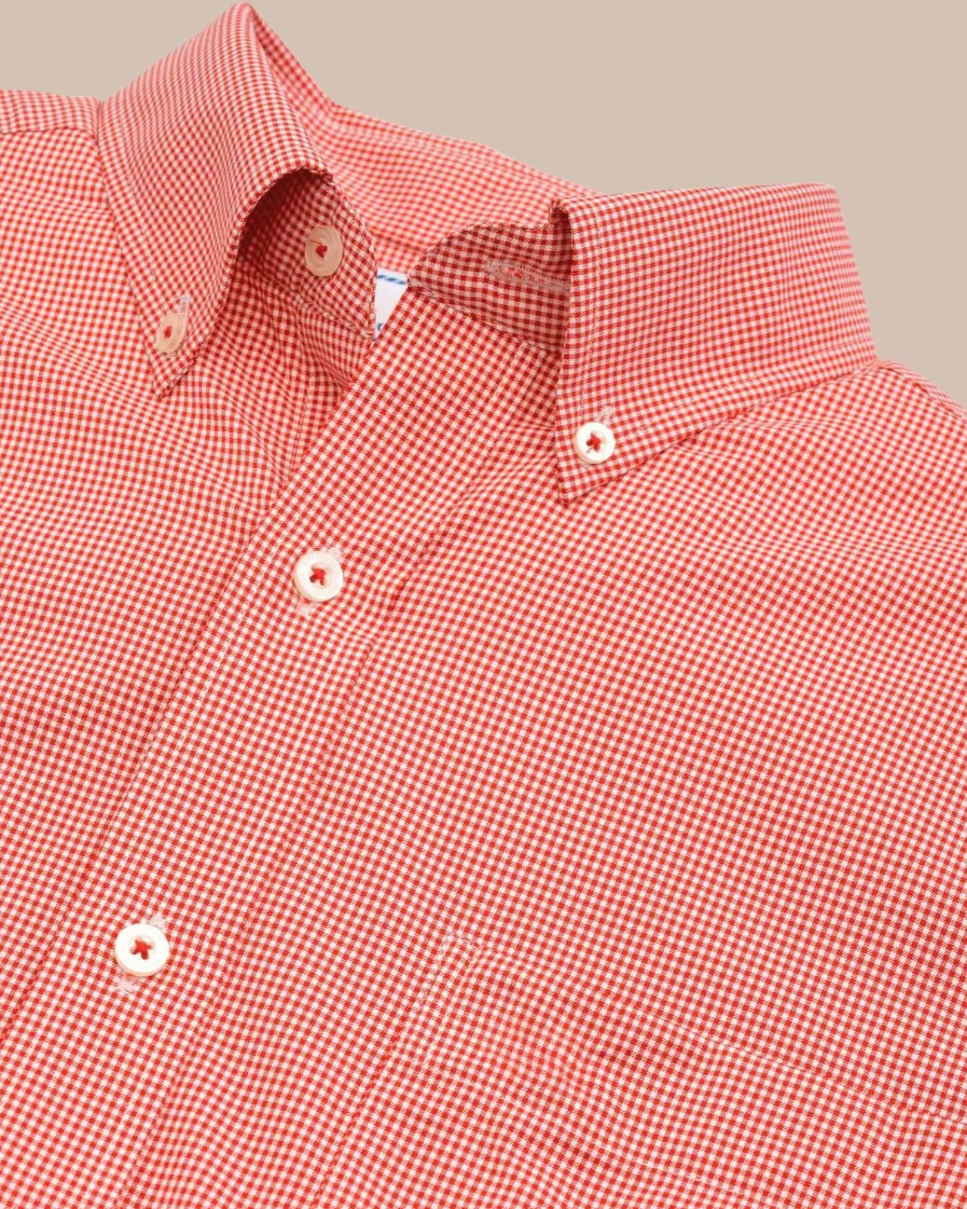 Cheap Southern Tide Team Colors Gingham Intercoastal Sport Shirt