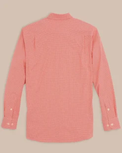 Cheap Southern Tide Team Colors Gingham Intercoastal Sport Shirt