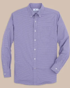 Cheap Southern Tide Team Colors Gingham Intercoastal Sport Shirt