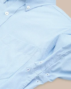 Cheap Southern Tide Team Colors Gingham Intercoastal Sport Shirt