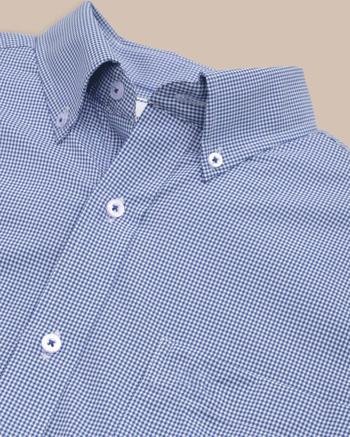 Cheap Southern Tide Team Colors Gingham Intercoastal Sport Shirt