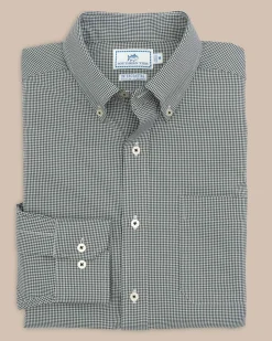 Cheap Southern Tide Team Colors Gingham Intercoastal Sport Shirt