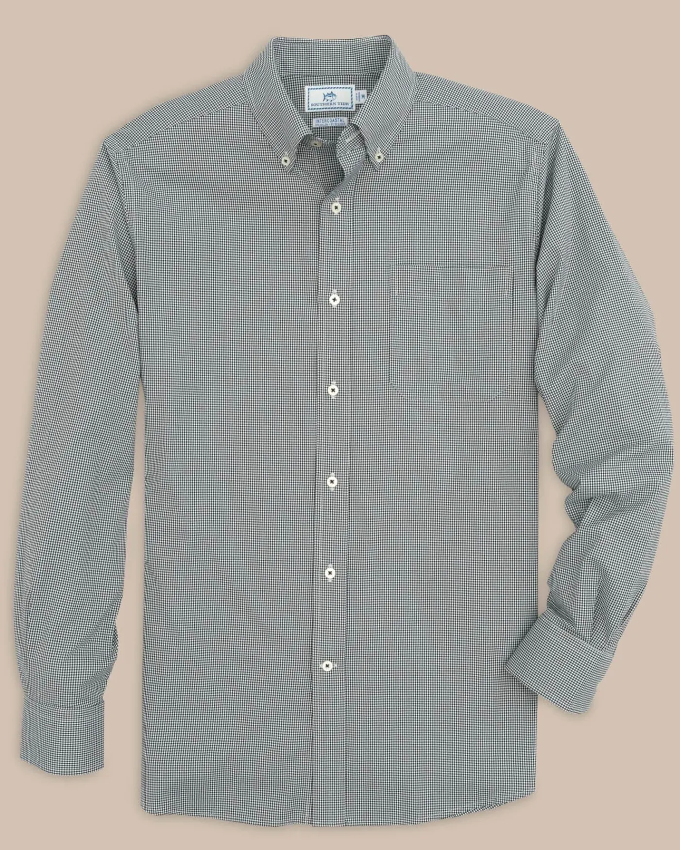 Cheap Southern Tide Team Colors Gingham Intercoastal Sport Shirt