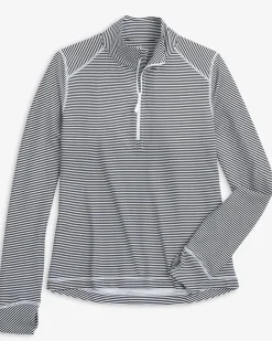 New Southern Tide Team Colors Runaround Quarter Zip Pull Over
