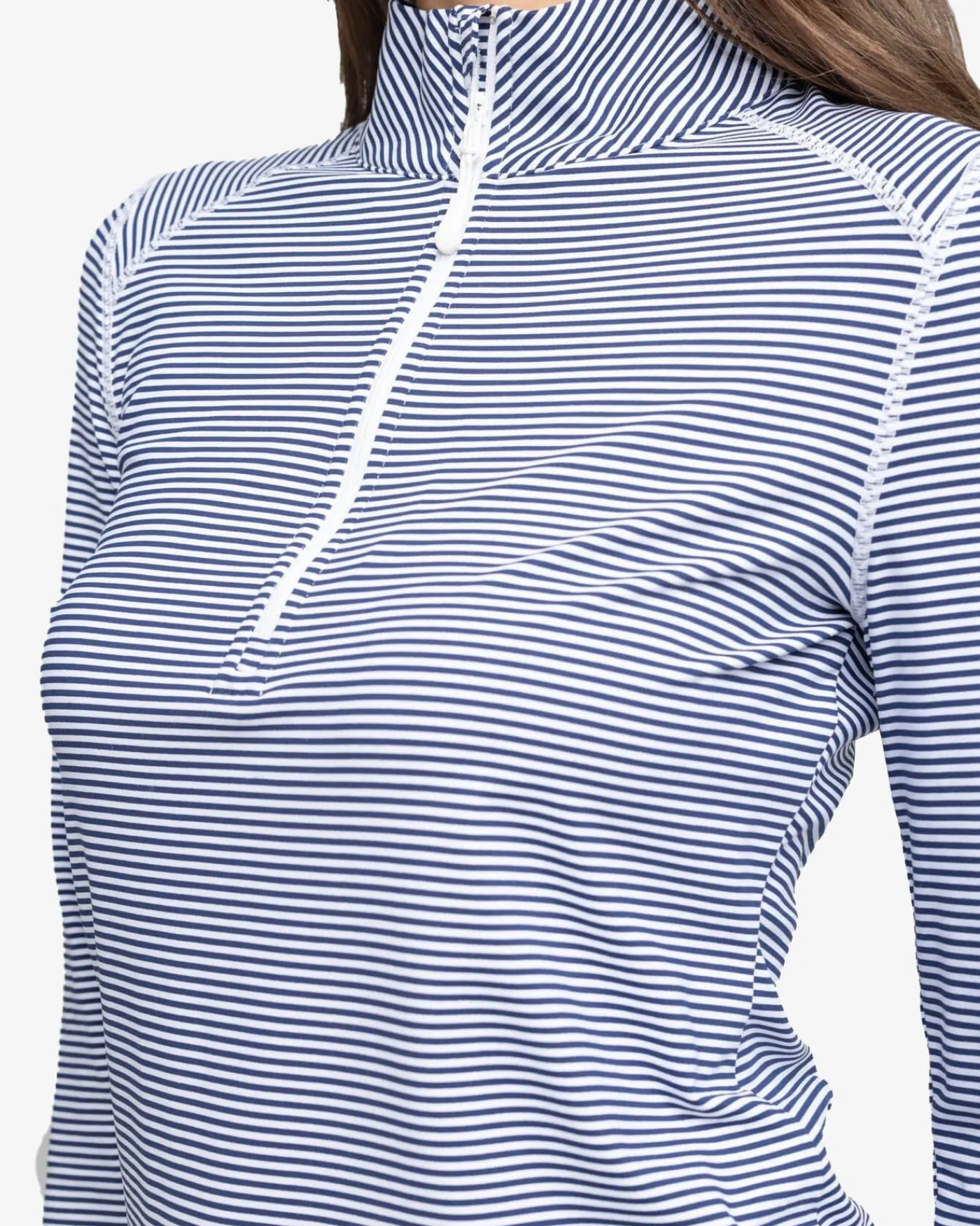 New Southern Tide Team Colors Runaround Quarter Zip Pull Over