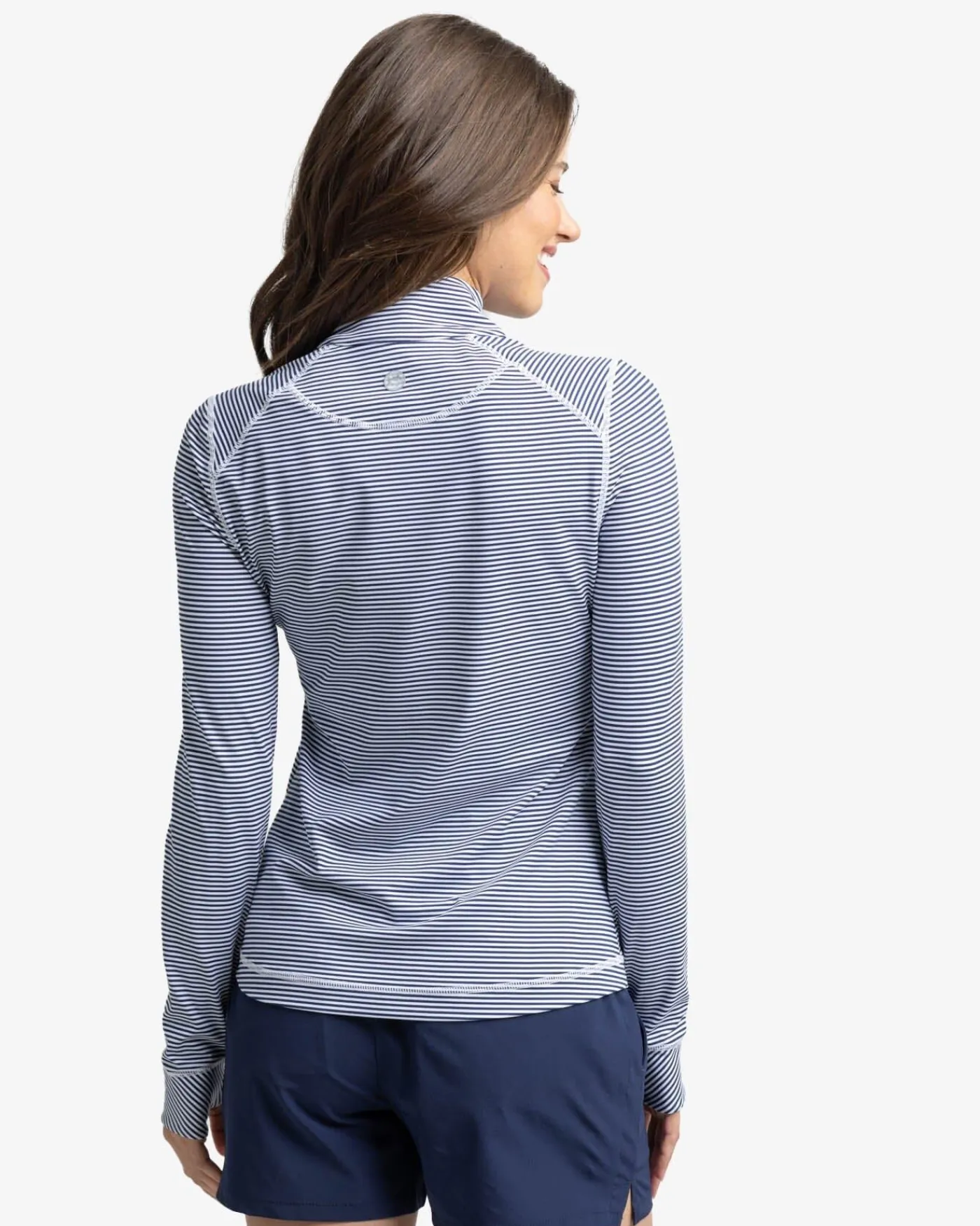 New Southern Tide Team Colors Runaround Quarter Zip Pull Over