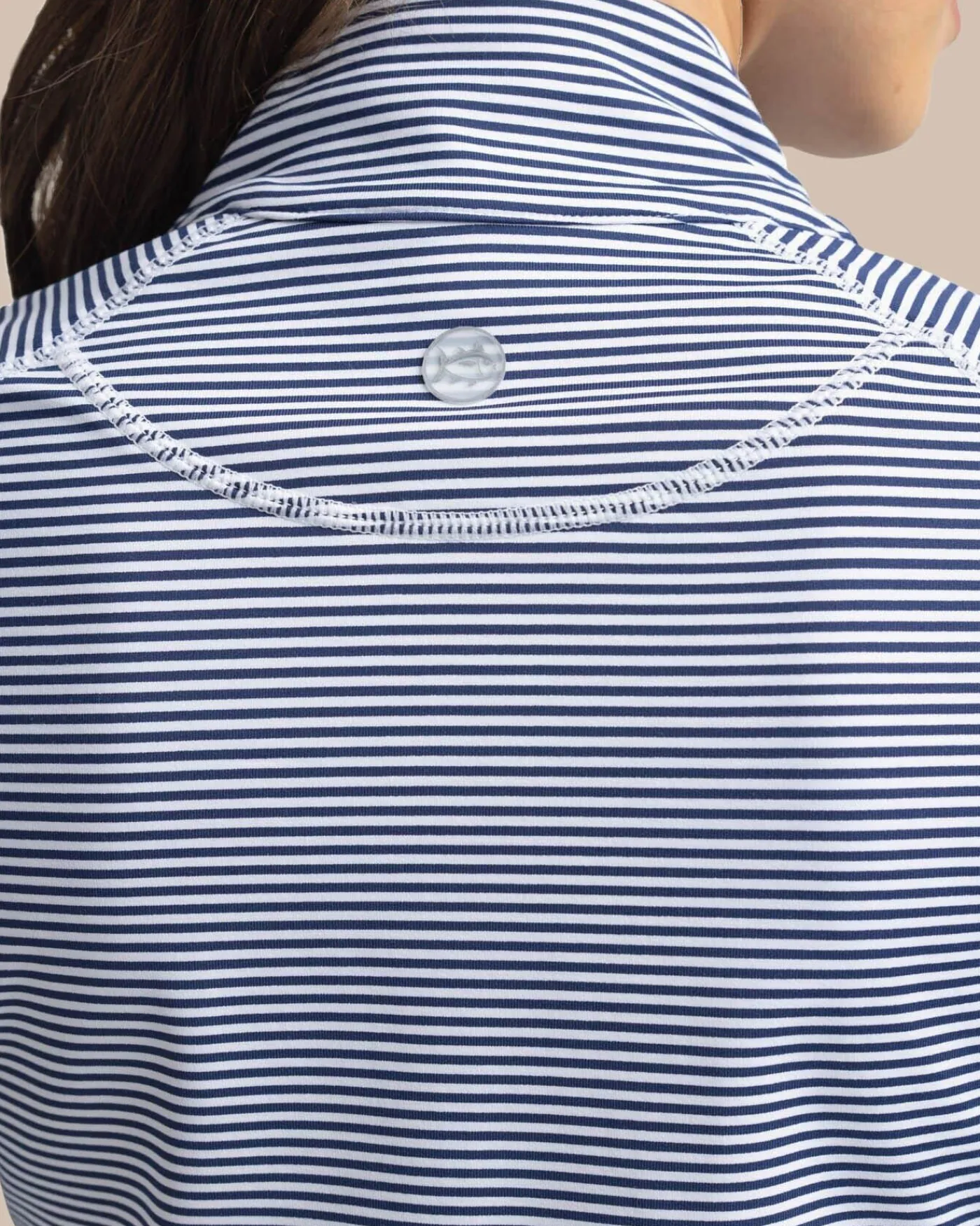 New Southern Tide Team Colors Runaround Quarter Zip Pull Over