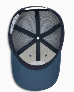 Outlet Southern Tide Tennessee Patch Performance Trucker Hat Seven Seas Blue