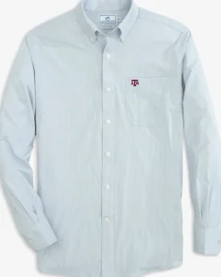 Cheap Southern Tide Texas A&M Aggies Gingham Button Down Shirt