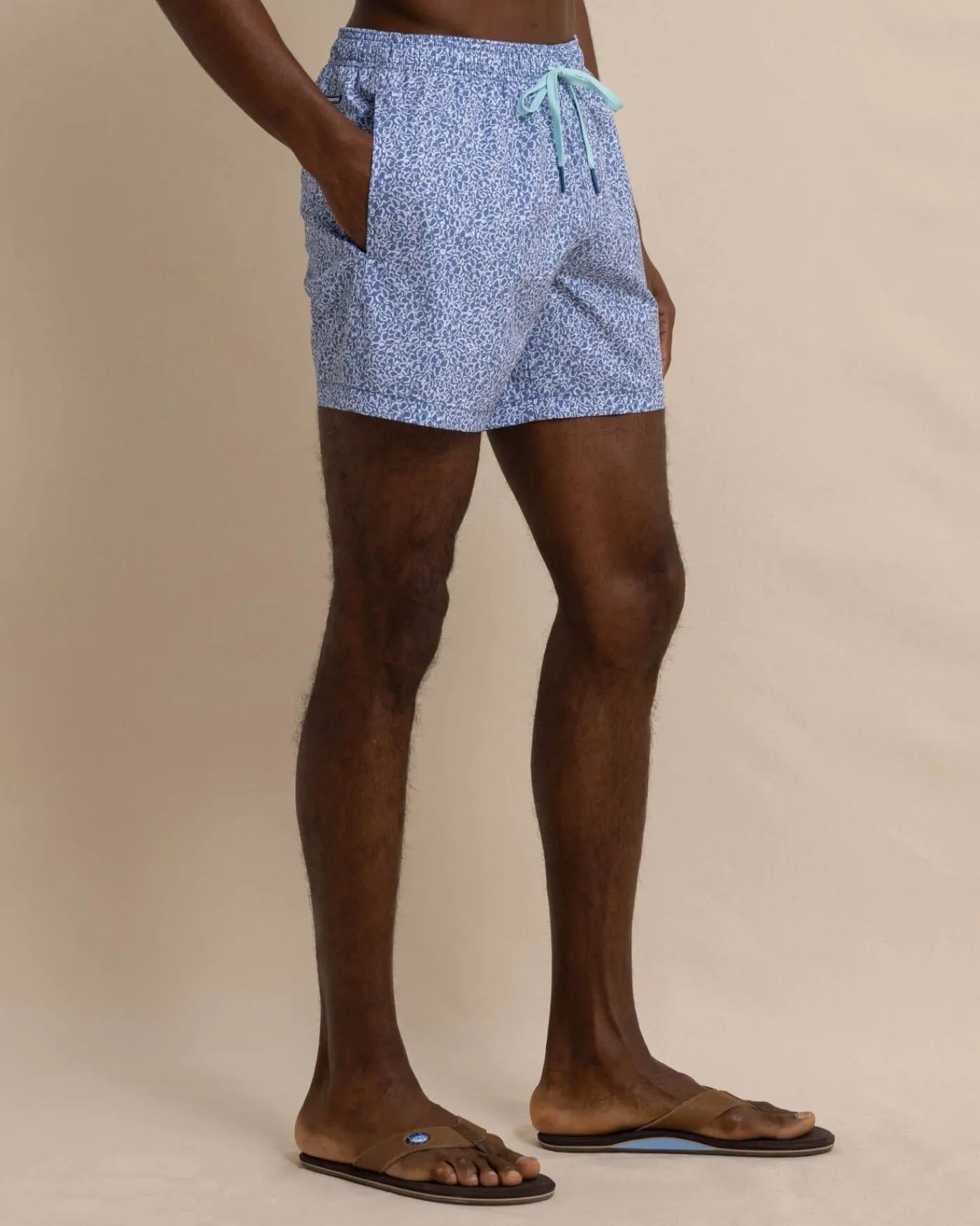 Sale Southern Tide That Floral Feeling Swim Trunk