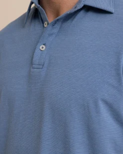 Outlet Southern Tide The Seaport Davenport Stripe Polo