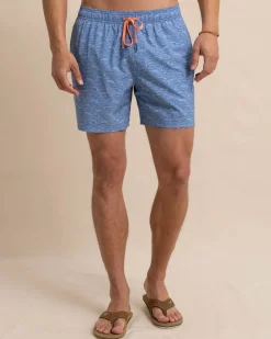 Online Southern Tide The Whaler Swim Trunk Coronet Blue