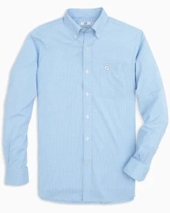 Best Southern Tide Unc Tar Heels Gingham Button Down Shirt