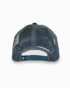 Shop Southern Tide Youth Gradient Skipjack Trucker Hat Navy